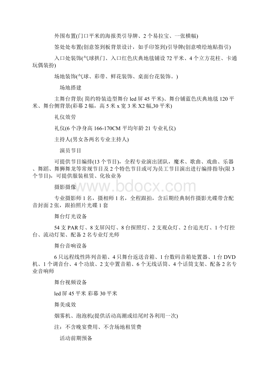 简约时尚年会晚会主题策划Word格式文档下载.docx_第2页