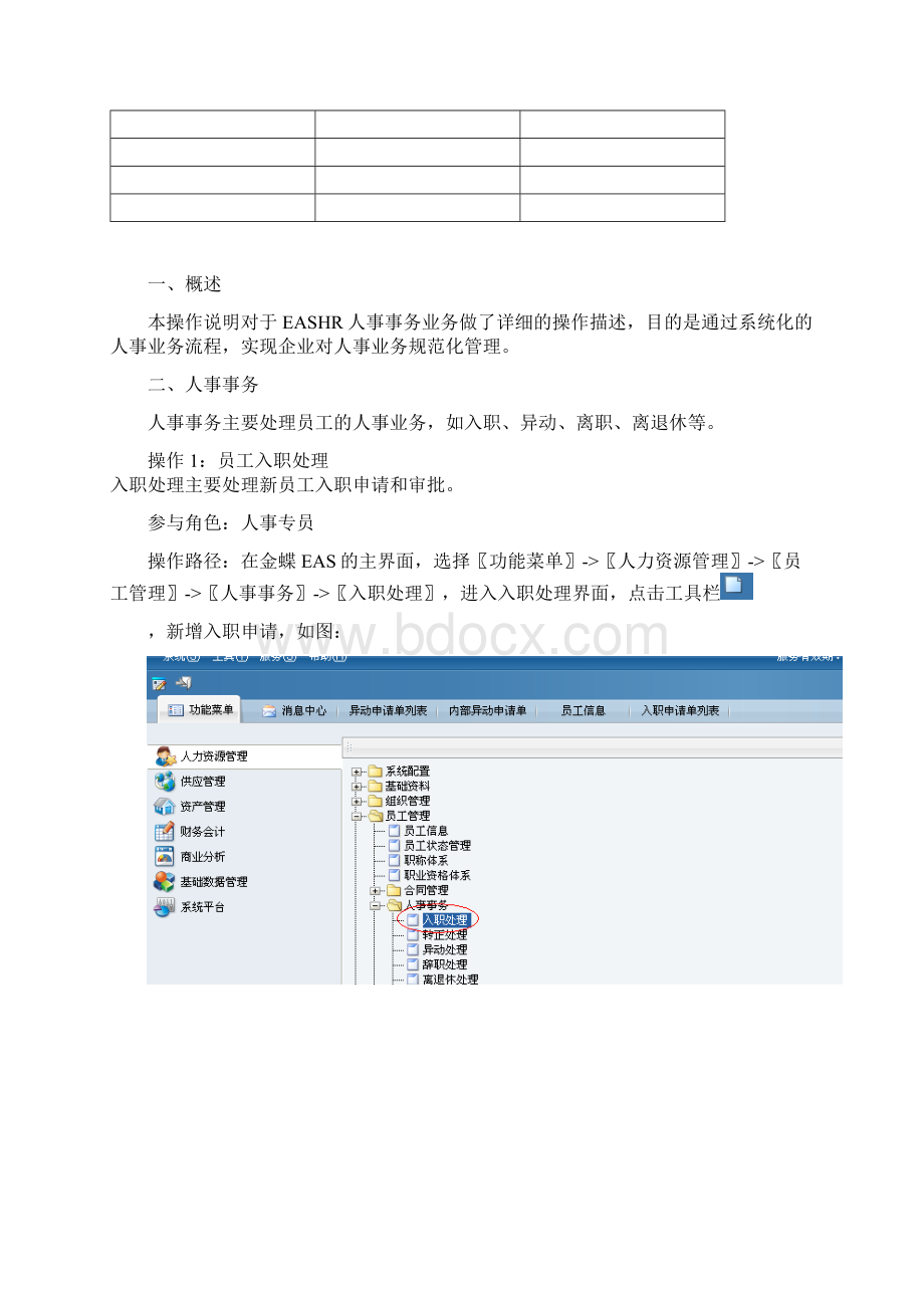 诸城兴贸EASHR人事事务操作说明文档格式.docx_第2页