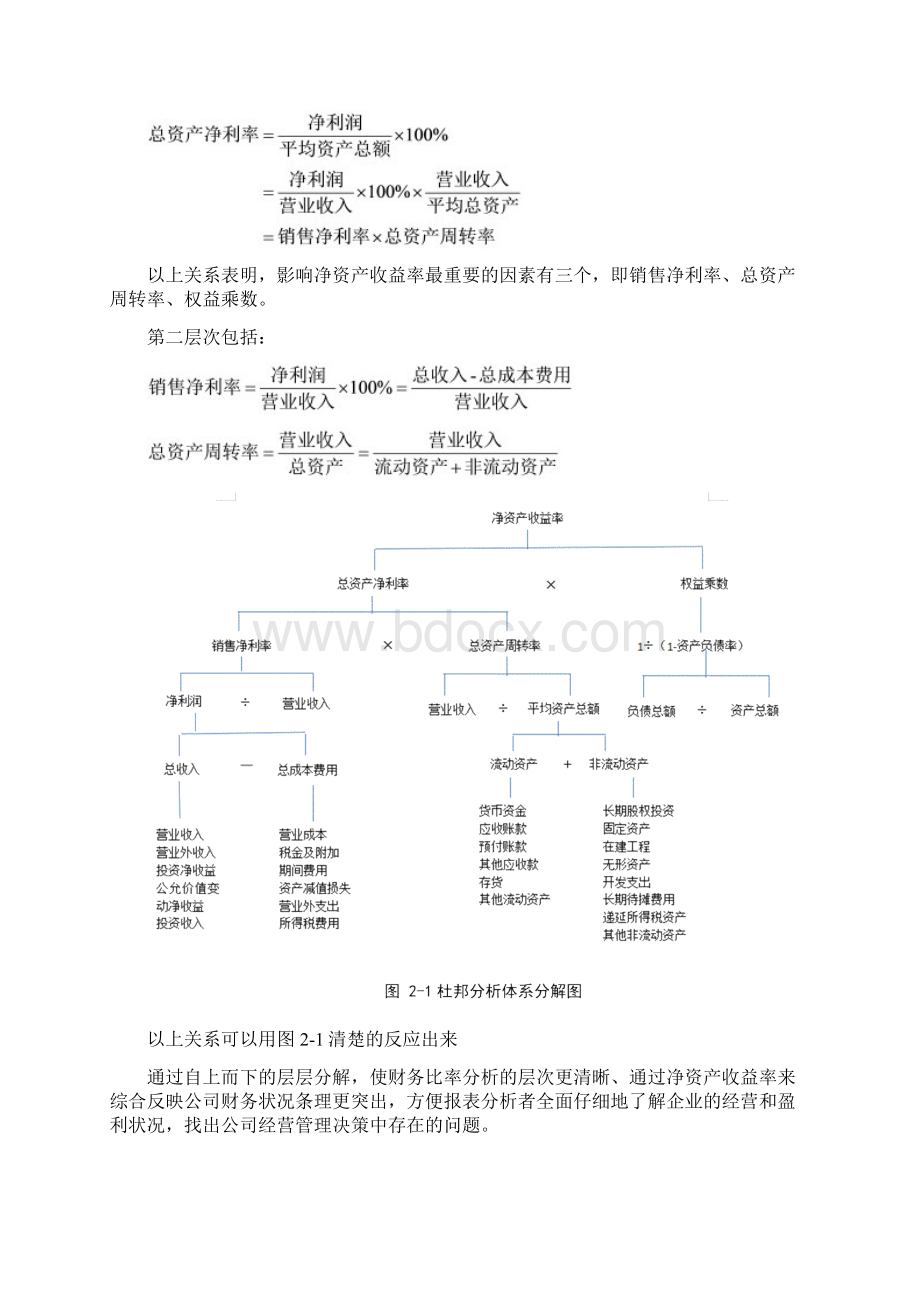 基于杜邦财务分析体系的老白干酒业盈利能力分析财务管理毕业论文Word文档下载推荐.docx_第3页