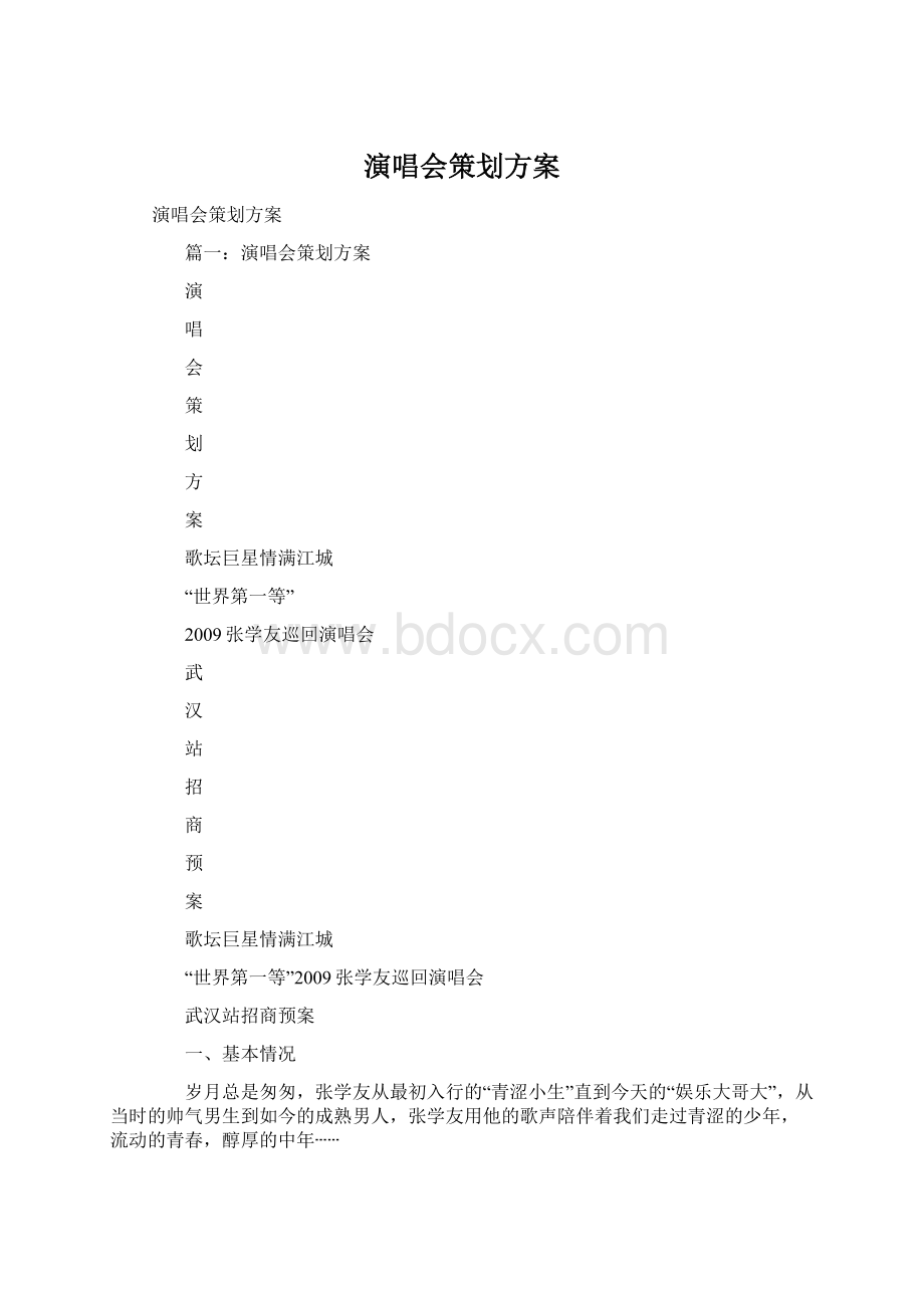 演唱会策划方案Word下载.docx_第1页