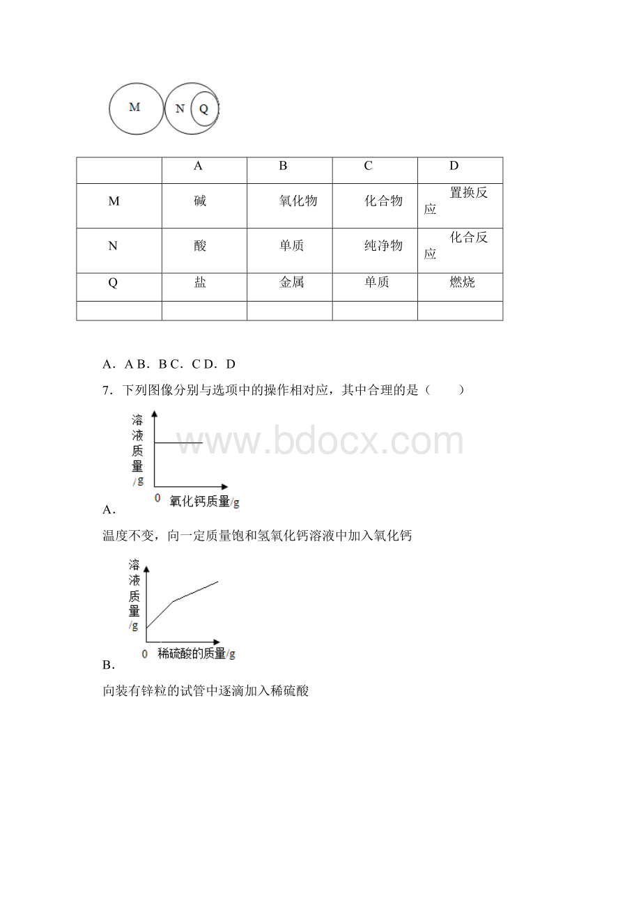 湖北省武汉市经开区学年九年级下学期三月月考化学试题 答案和解析.docx_第3页