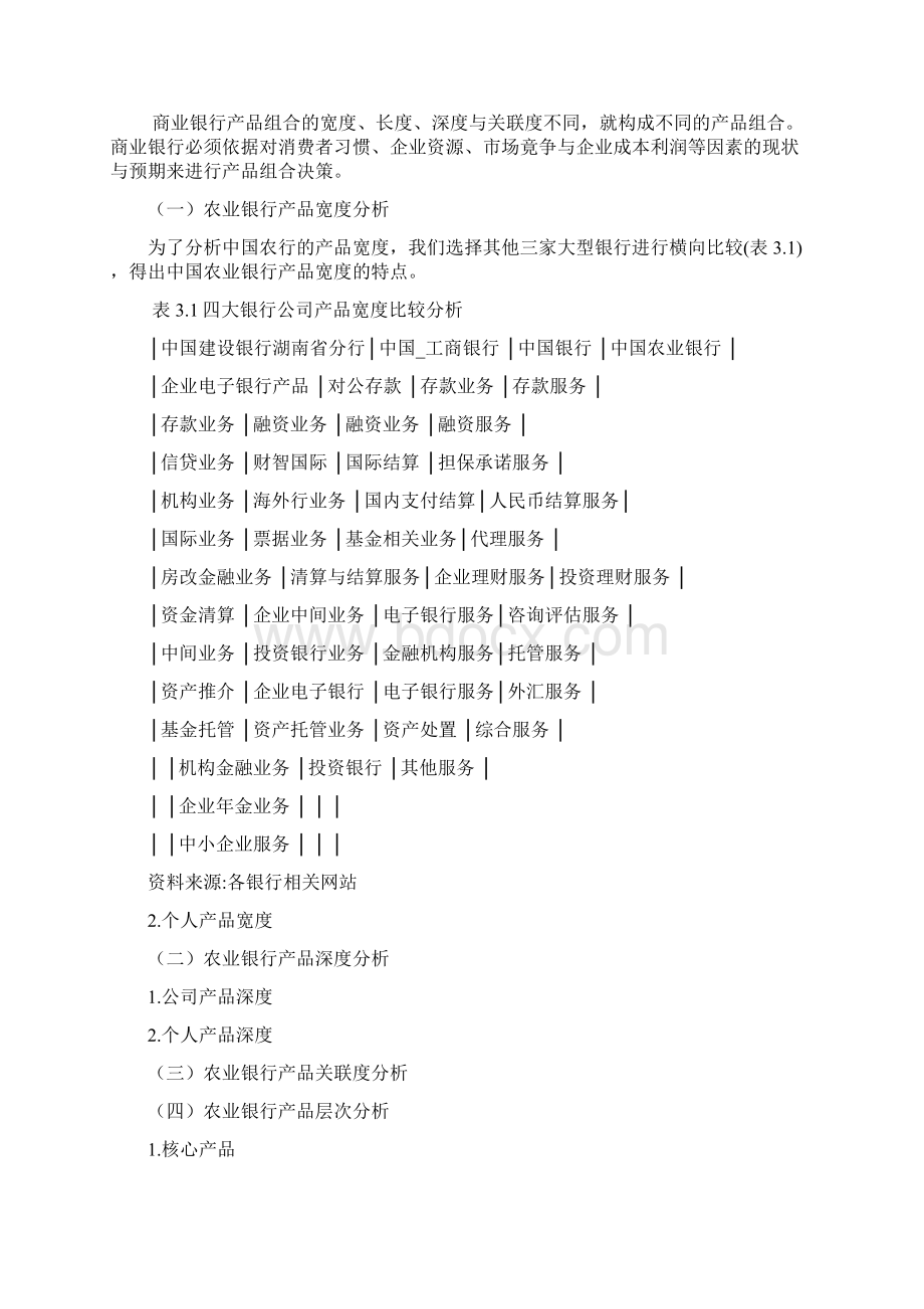 商业银行产品的体系及产品组合分析Word下载.docx_第3页