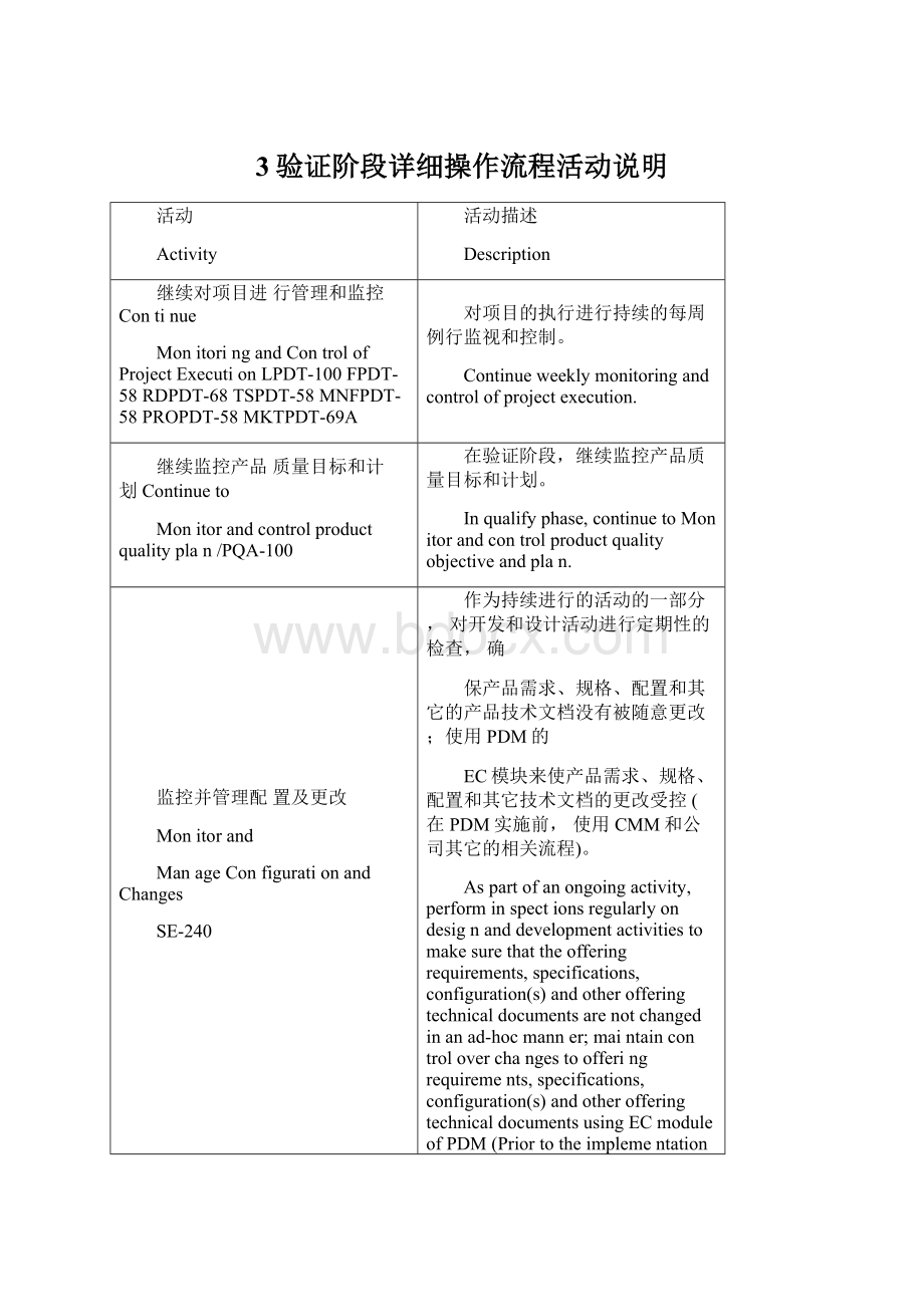 3验证阶段详细操作流程活动说明文档格式.docx