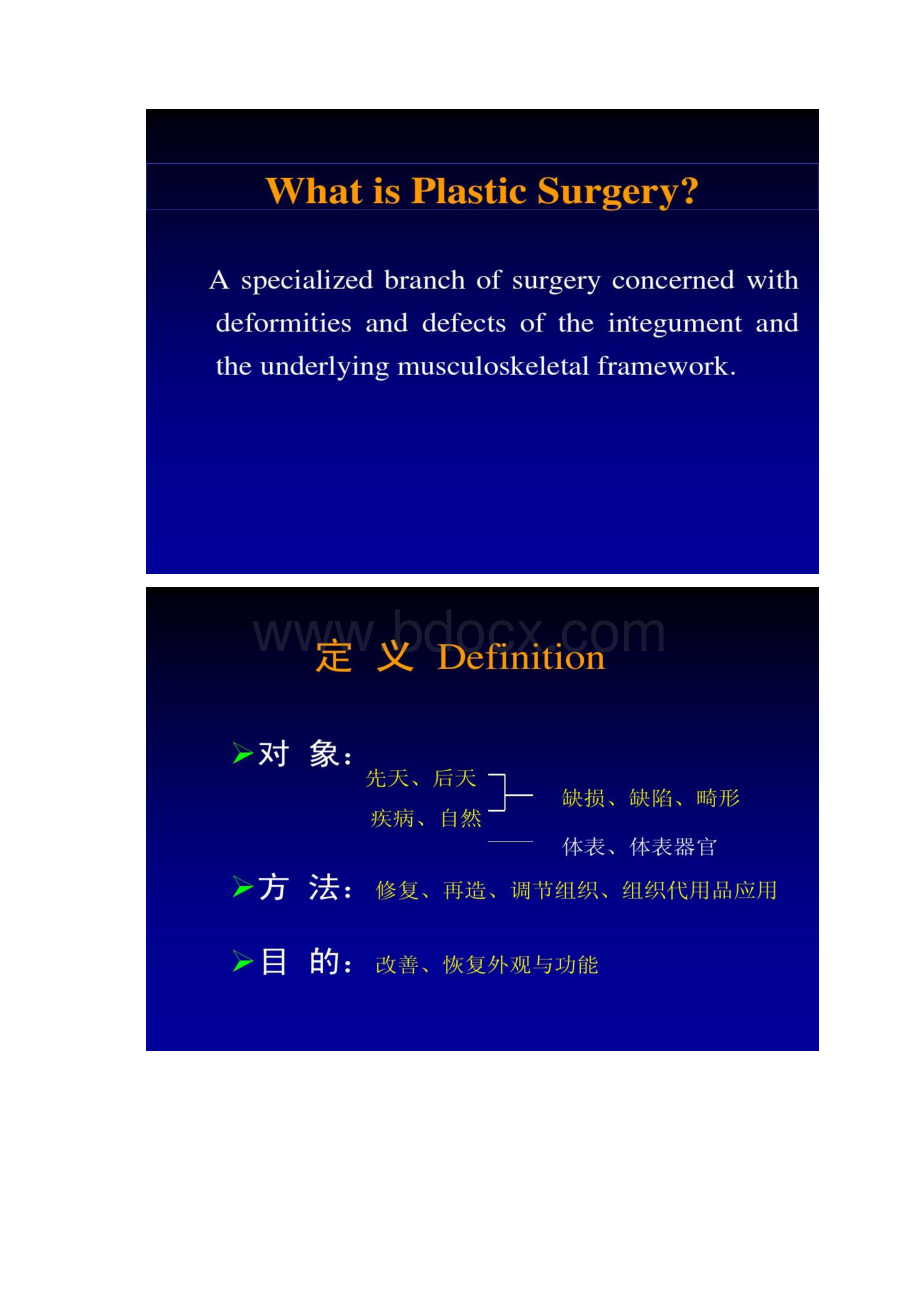 修复重建和美容外科选修课PPT1图文Word文档格式.docx_第2页