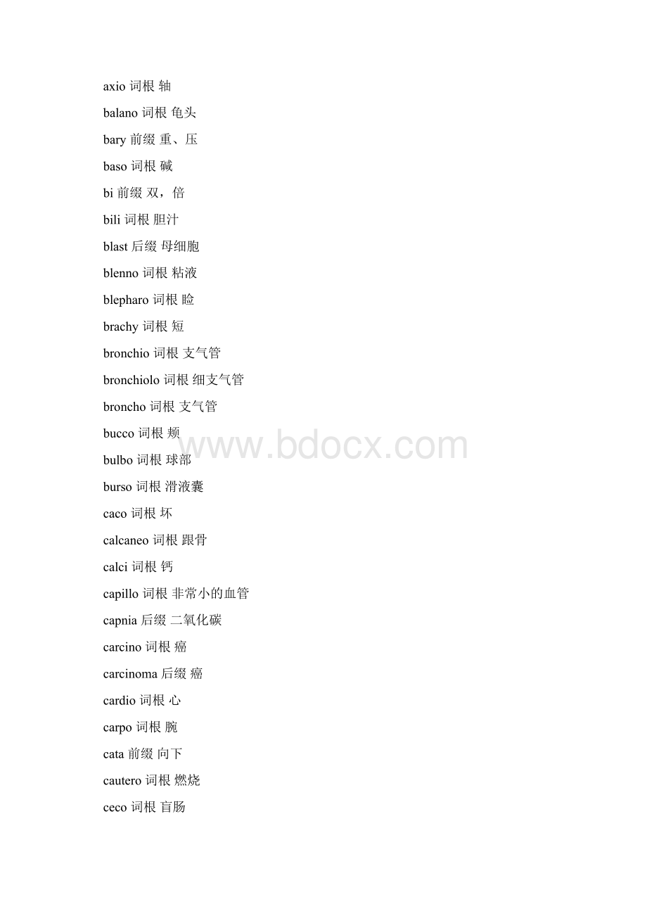 医学英语词根词缀改良版学习资料.docx_第3页