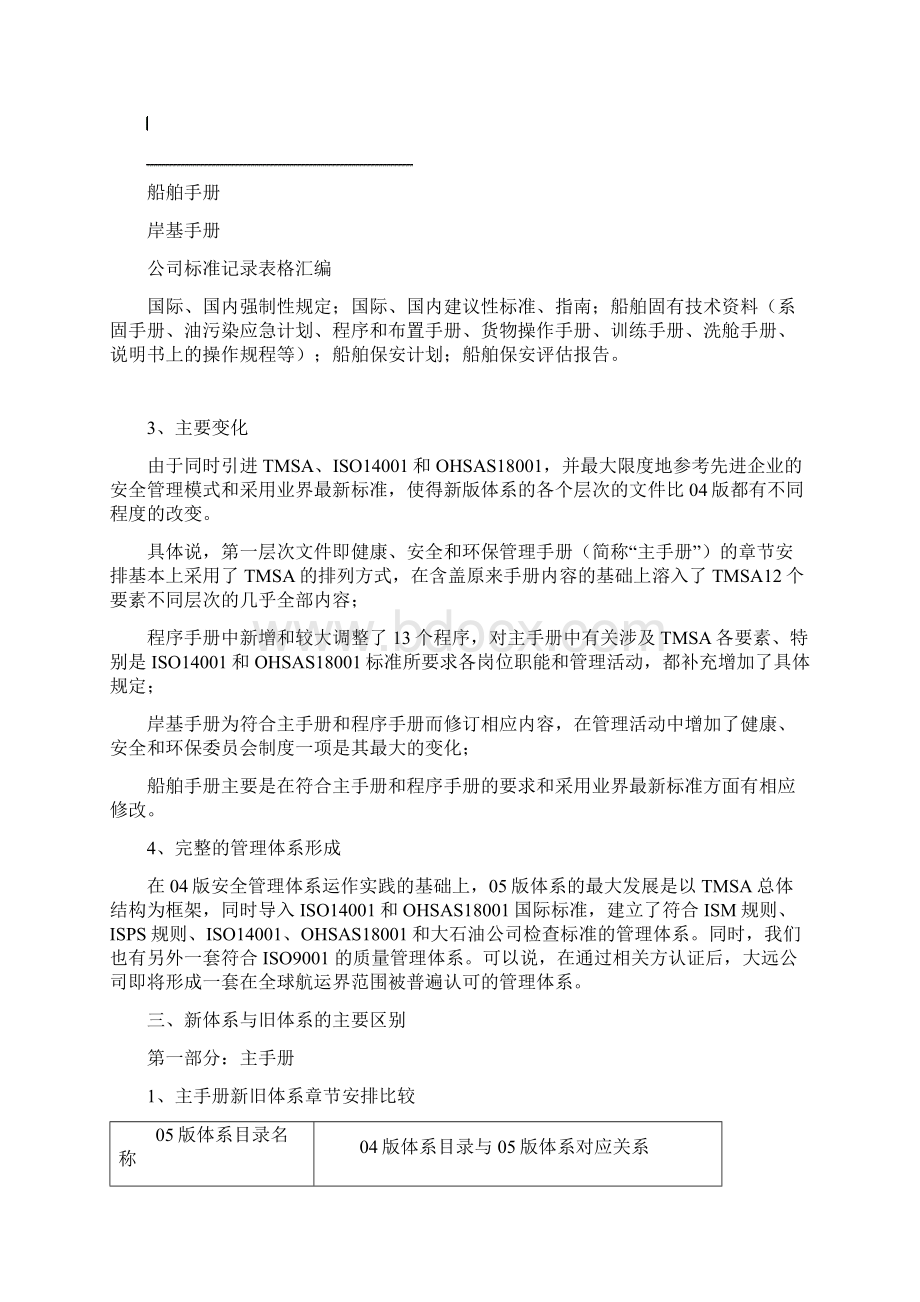 体系文件修改总体说明Word文档格式.docx_第2页