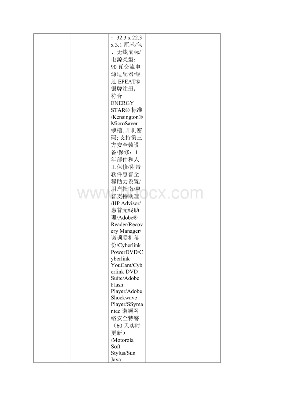 溪东小学多功能电教室和图书阅览室采购预算书 docWord格式文档下载.docx_第3页