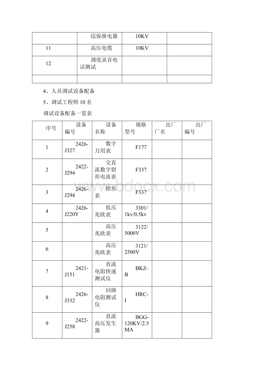 110kv变电所调试方案.docx_第2页