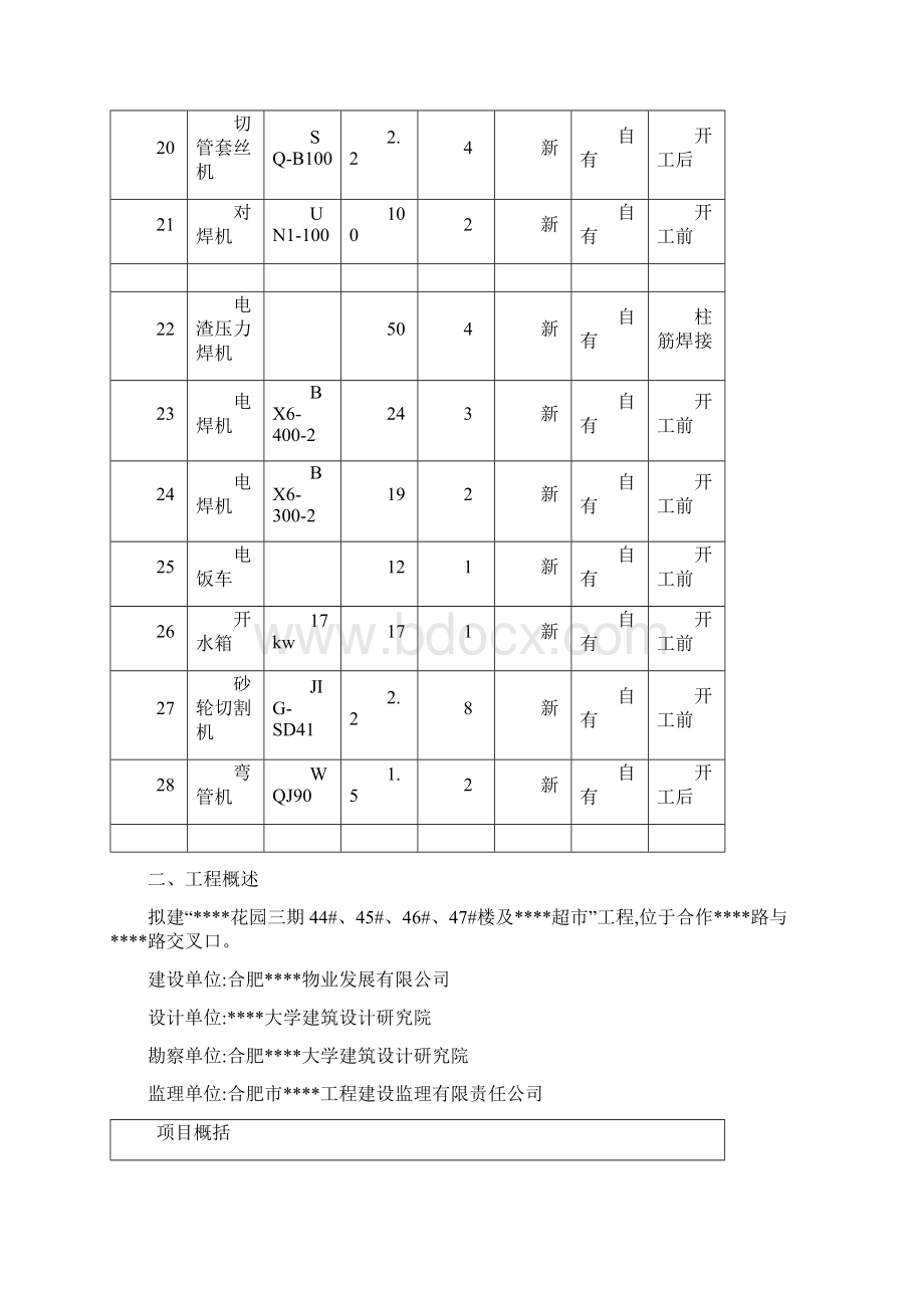 安徽某住宅项目临时用电专项施工方案Word下载.docx_第3页