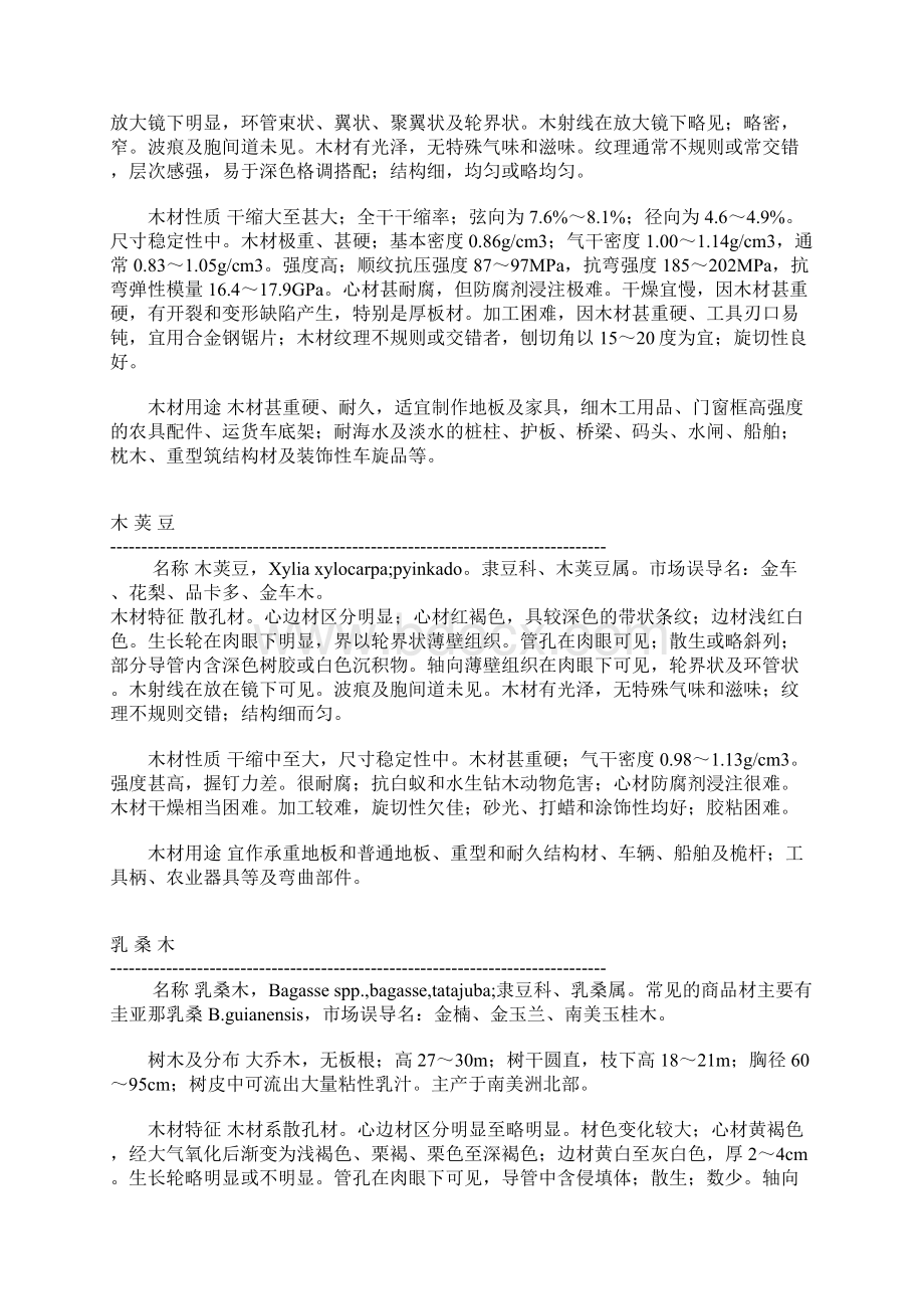 中国市场常见进口材地板木材名称14页.docx_第2页