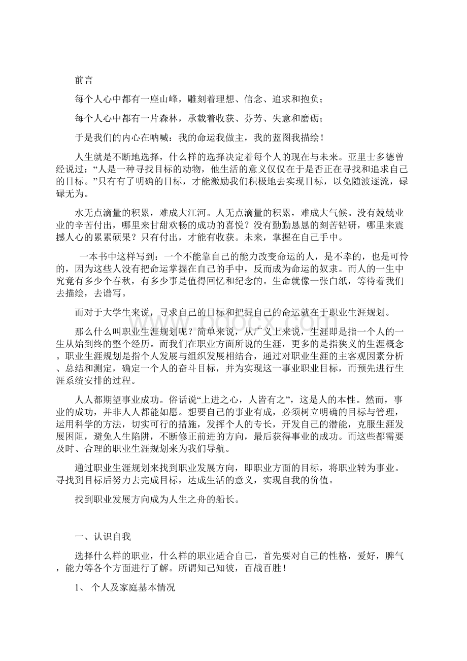 职业生涯规划.docx_第2页