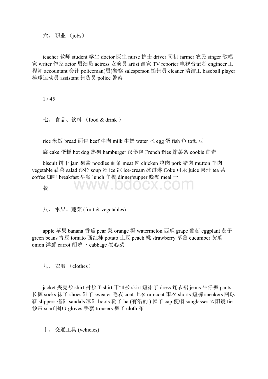 英语单词优选大全最新完整版本docWord文档格式.docx_第2页