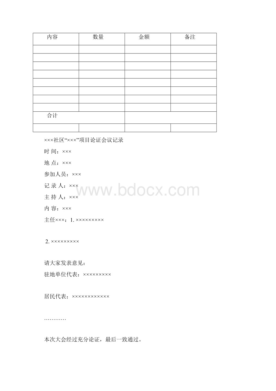 社区项目计划书模板Word格式.docx_第3页