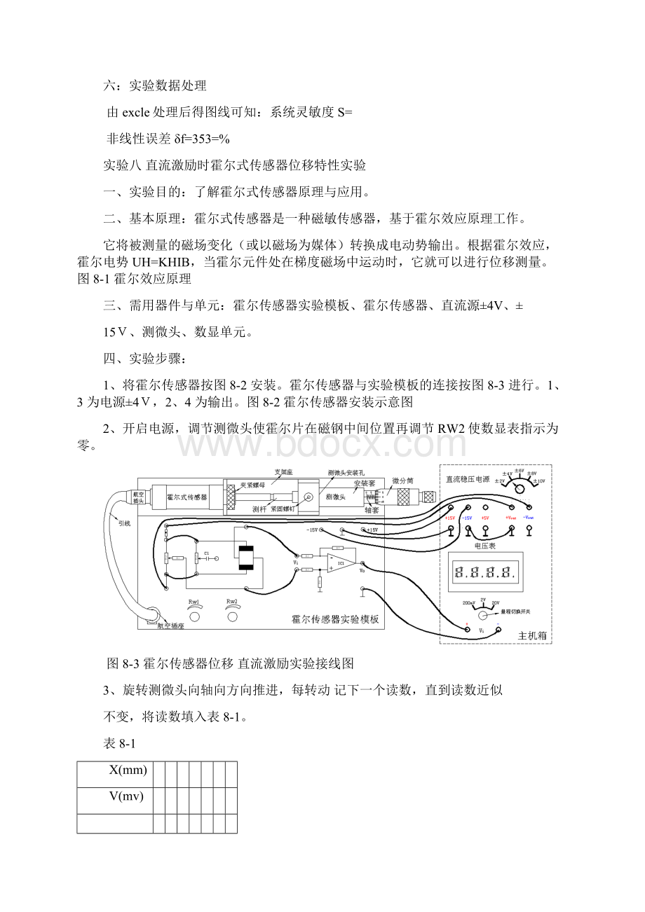 传感器实验报告文档格式.docx_第3页