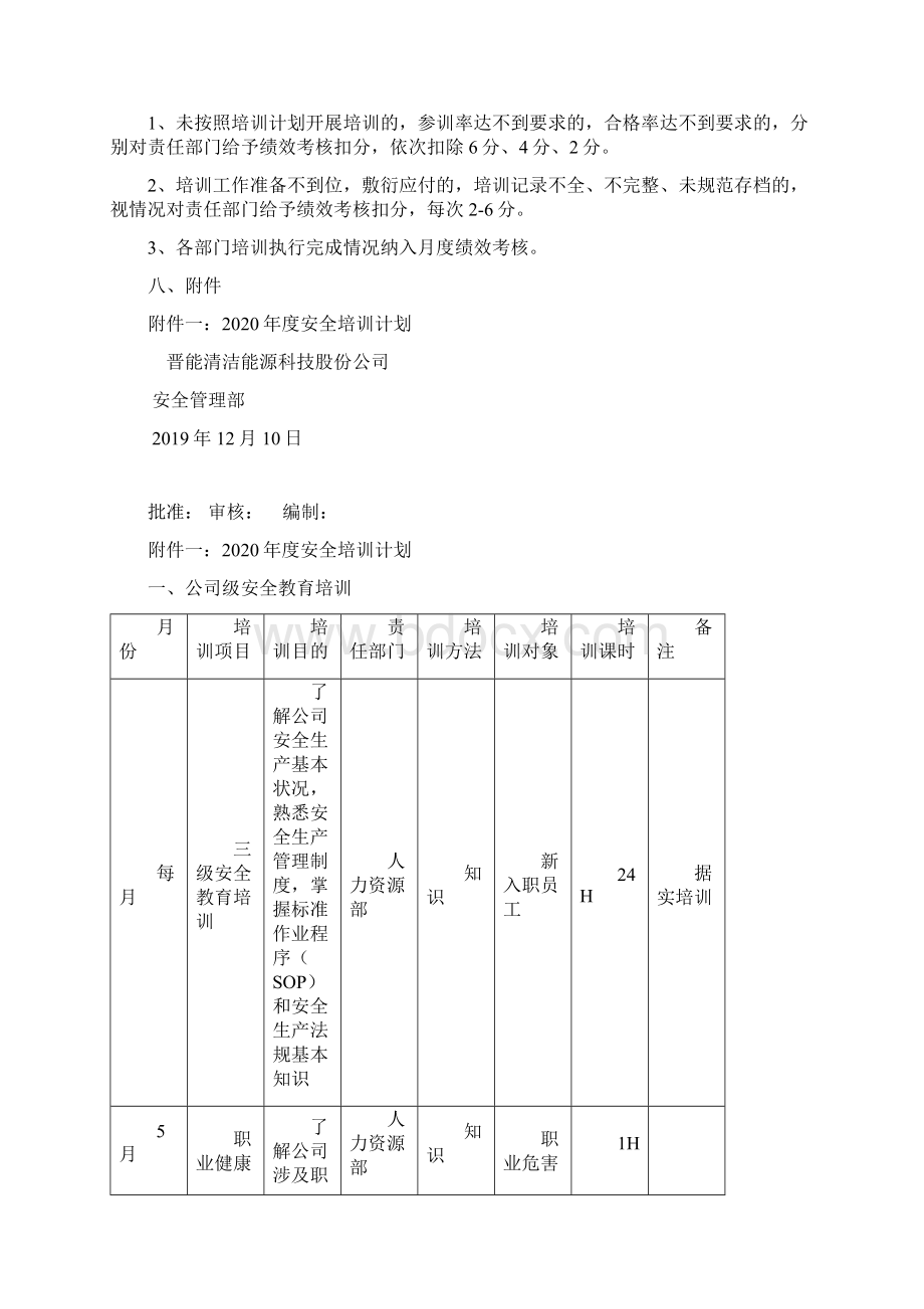 度安全培训计划Word文档格式.docx_第3页