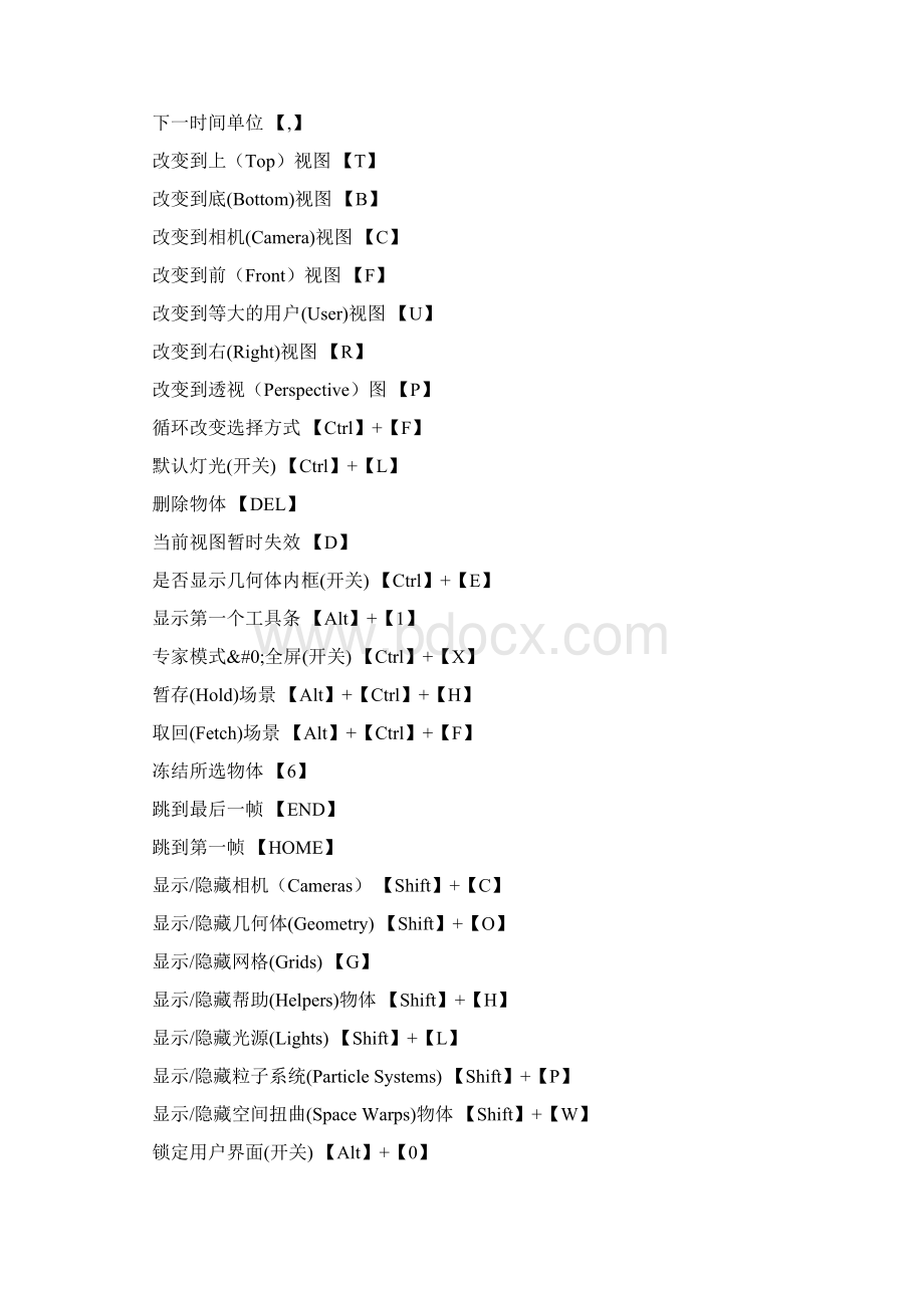 3D快捷键.docx_第3页