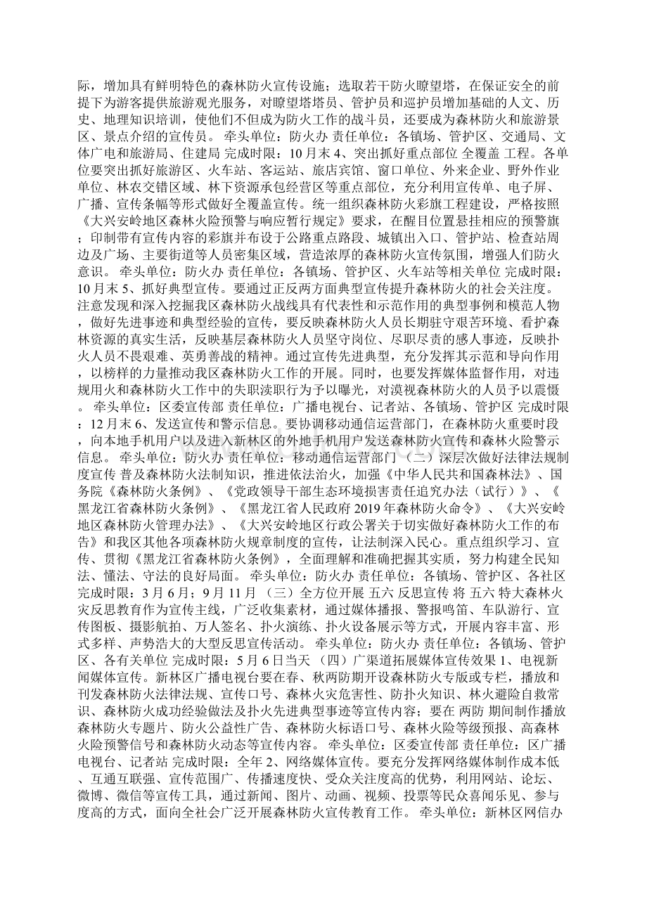 林区森林防火宣传教育工作方案Word格式.docx_第2页