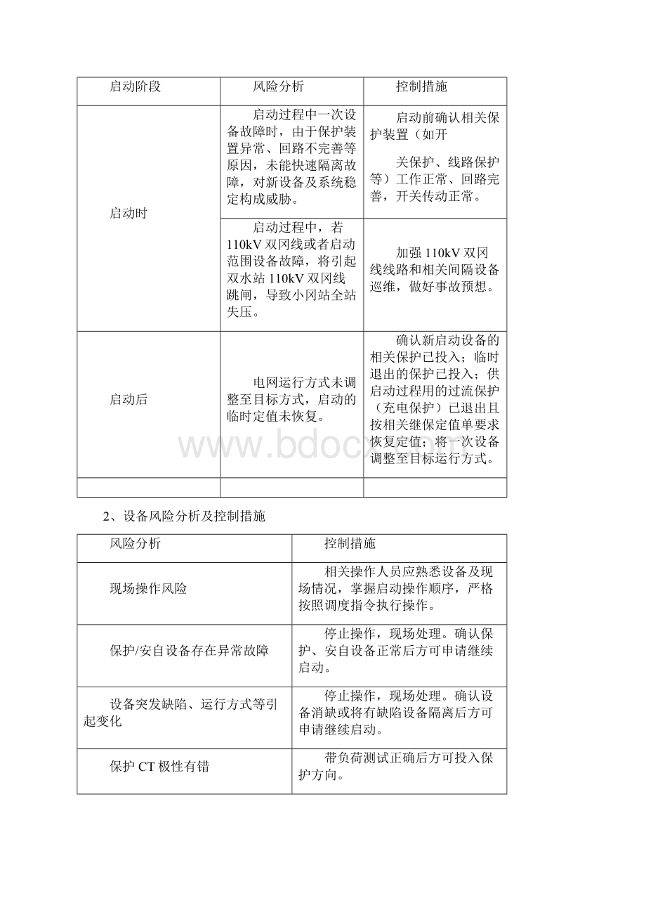 110千伏星辉变电站#1主变启动方案文档格式.docx_第3页