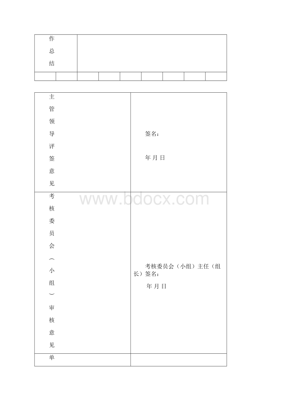 事业单位人员年度考核表.docx_第2页