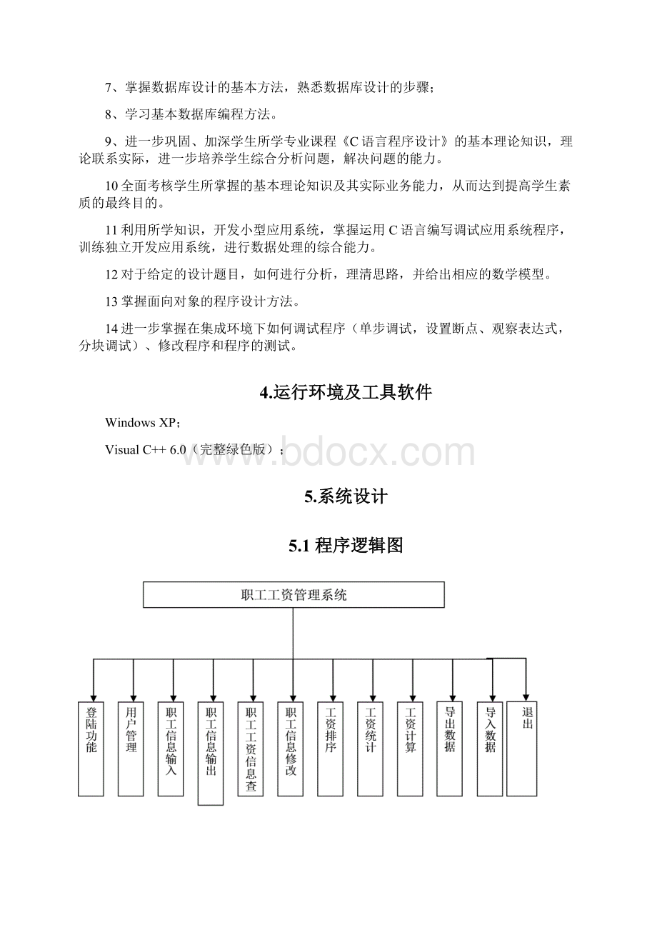 C语言程序设计报告职工工资管理系统.docx_第3页