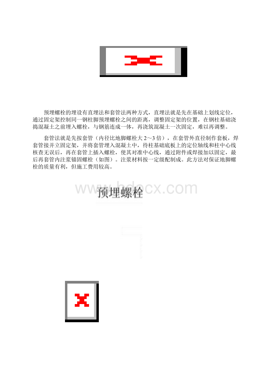 预埋螺栓施工作业指导书.docx_第2页