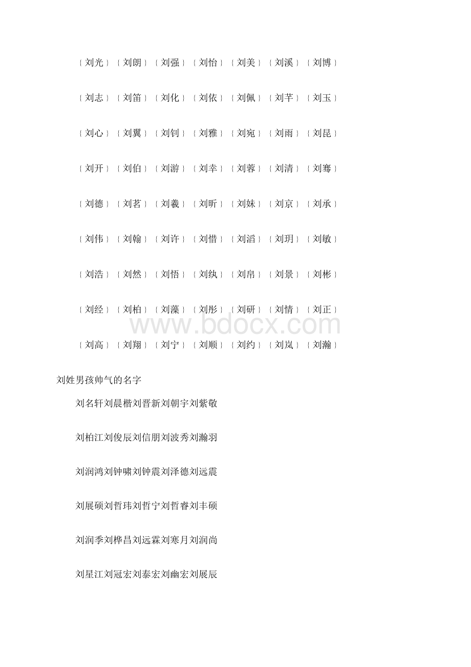 刘姓男孩的取名方法刘姓男孩取名洋气好听.docx_第3页