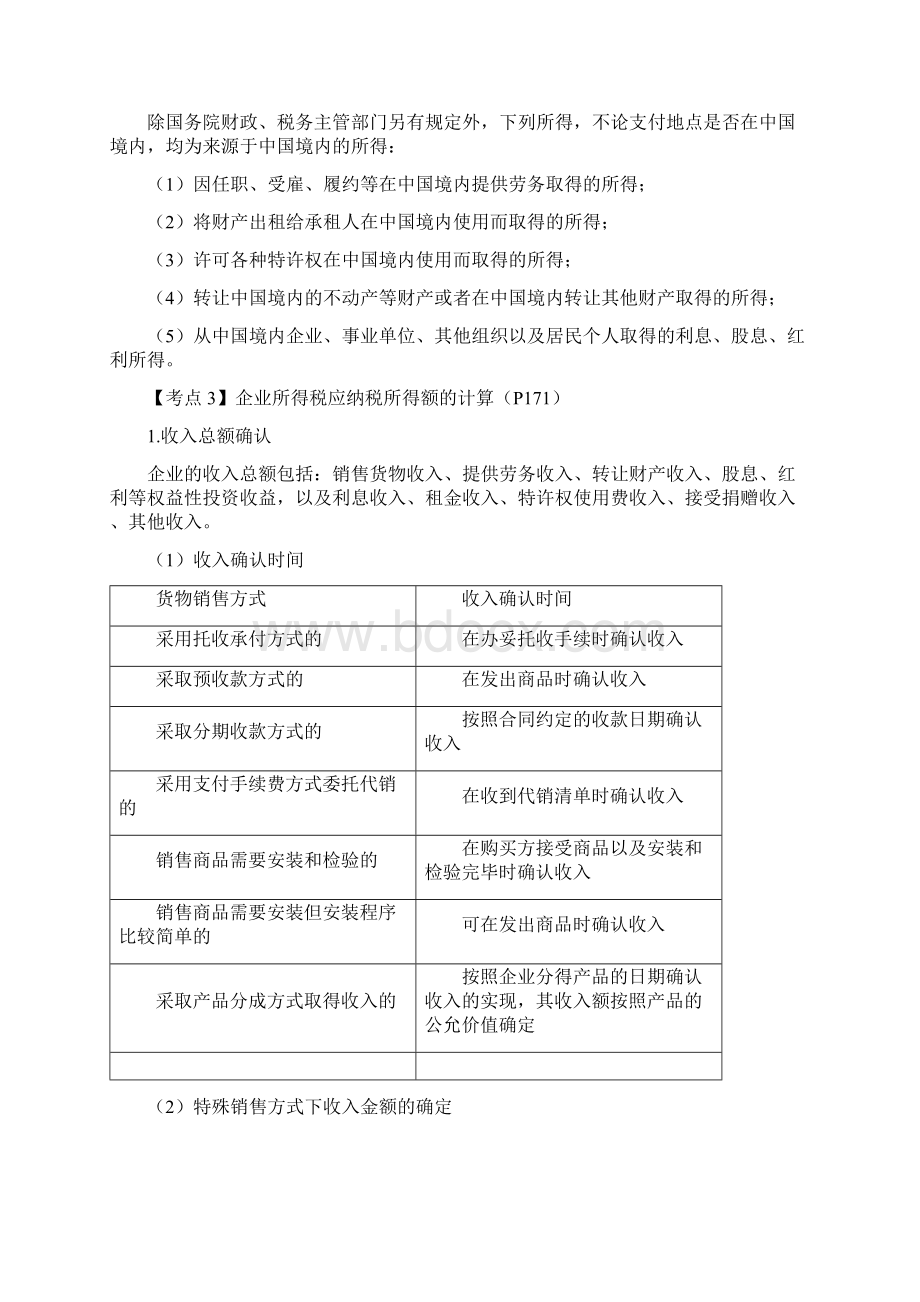 《经济法基础》知识点 第五章 企业所得税和个人所得税.docx_第3页