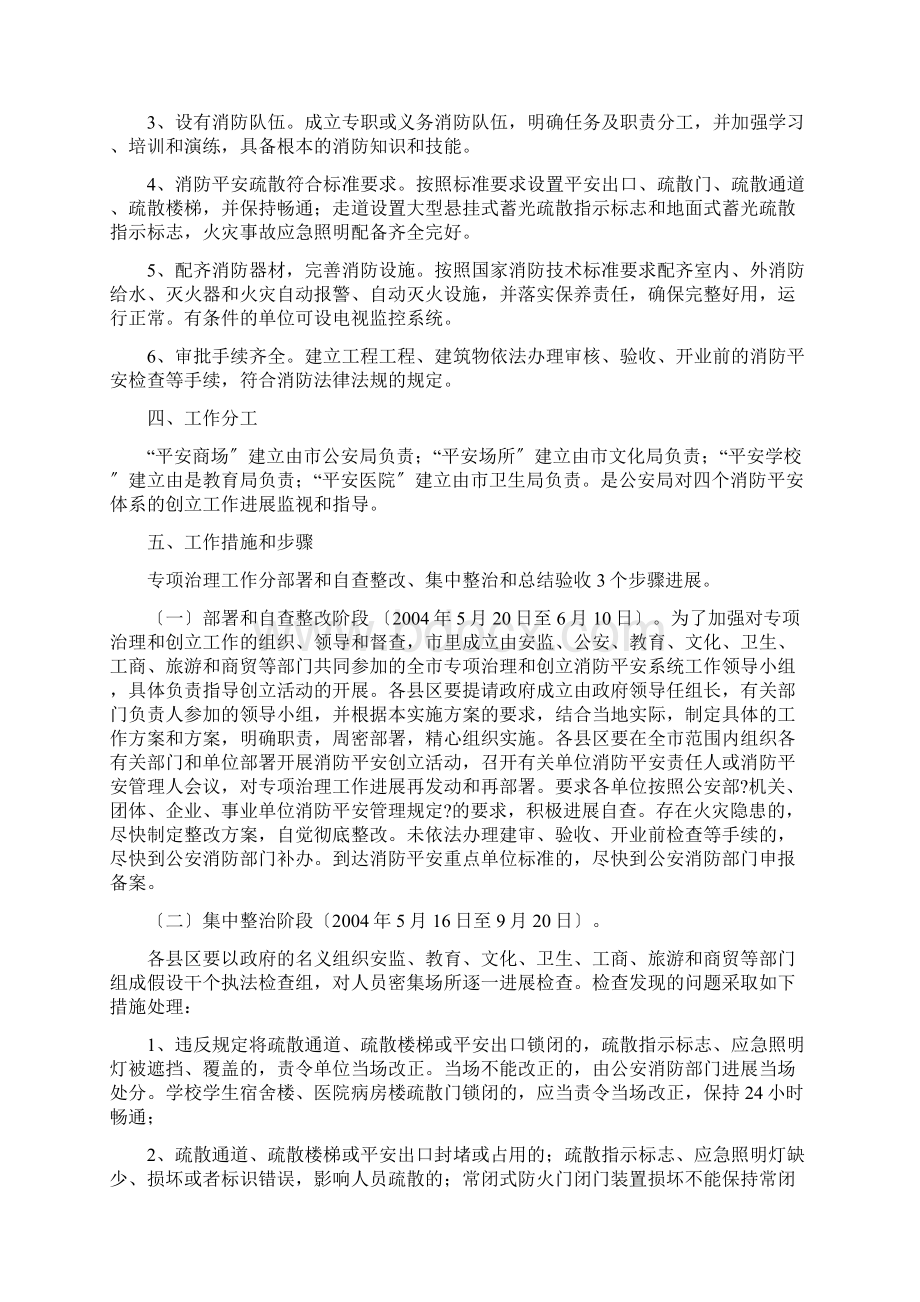 精品文档菏泽市人员密集场所消防安全专项治理DOC19WORD文档.docx_第3页