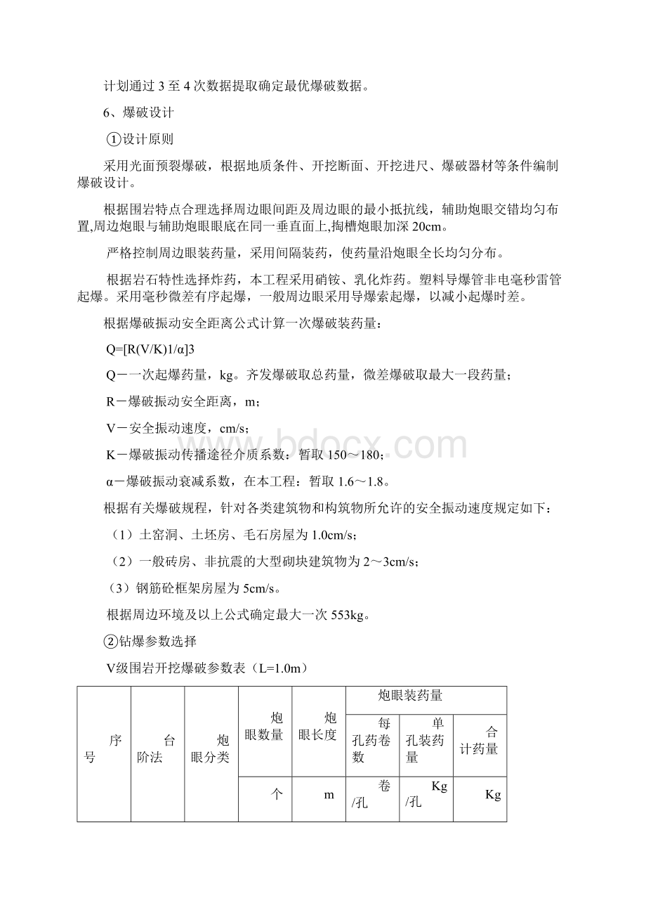 隧道试爆施工方案.docx_第2页