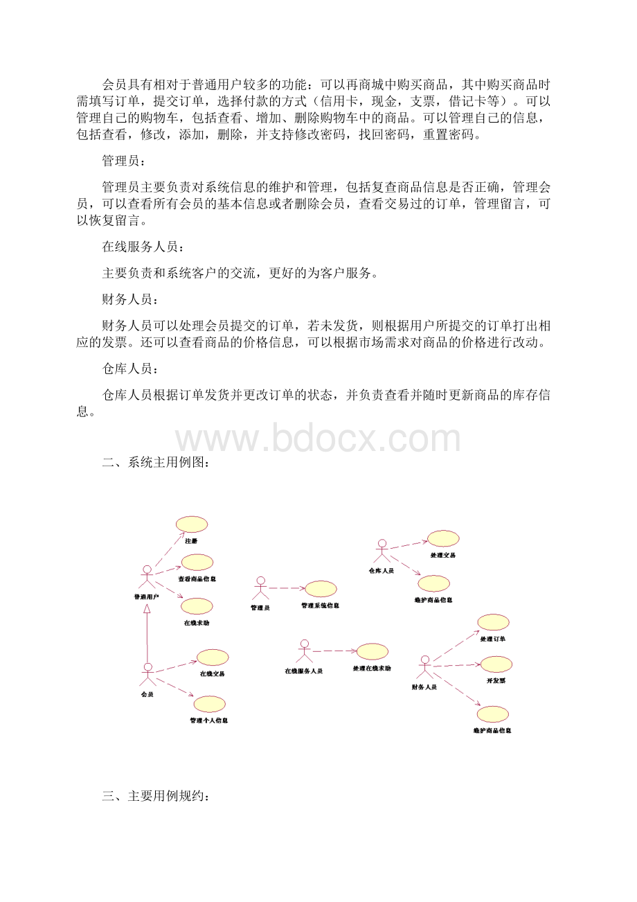 UML网上购物系统建模.docx_第2页