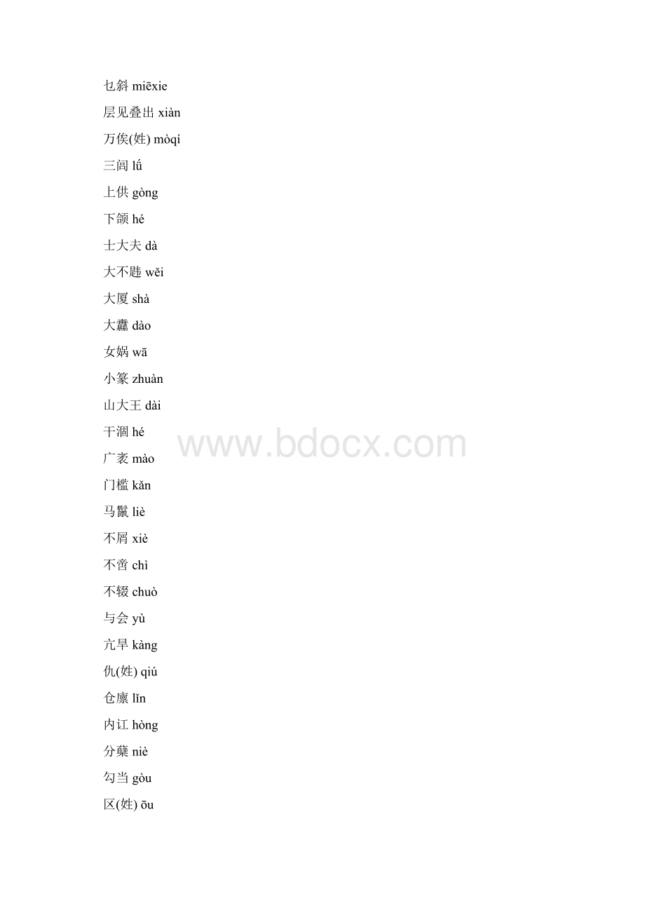 中考语文易错易混易失分字词成语注音解析详细版.docx_第3页