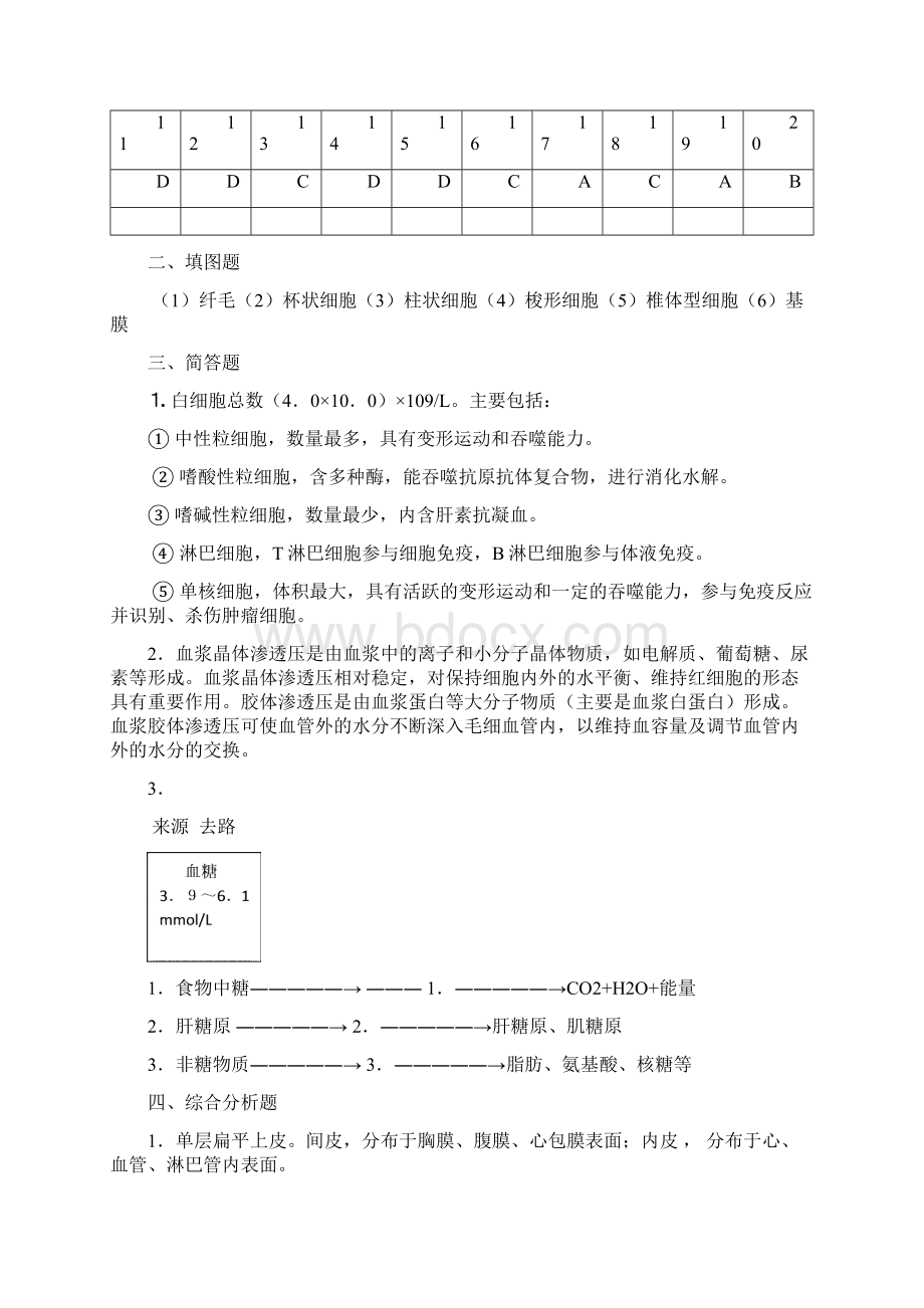 山东省春季高考护理理论巩固练习答案.docx_第2页