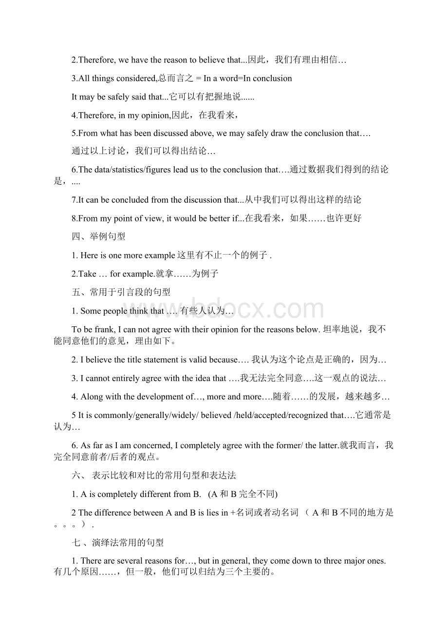 英语作文常用表达及模板Word文件下载.docx_第2页