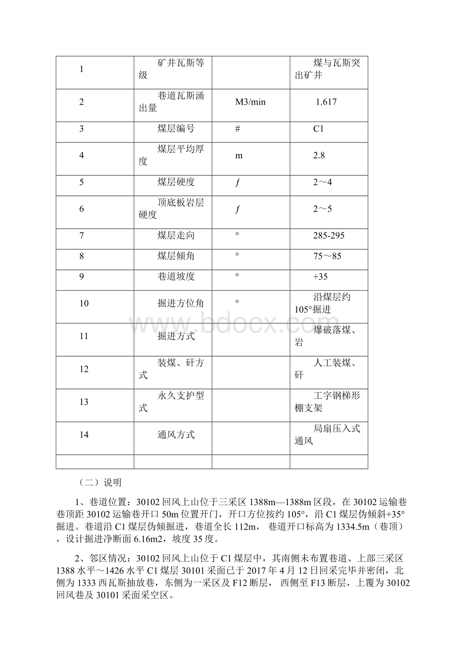 30101回风上山掘进地质说明书.docx_第3页