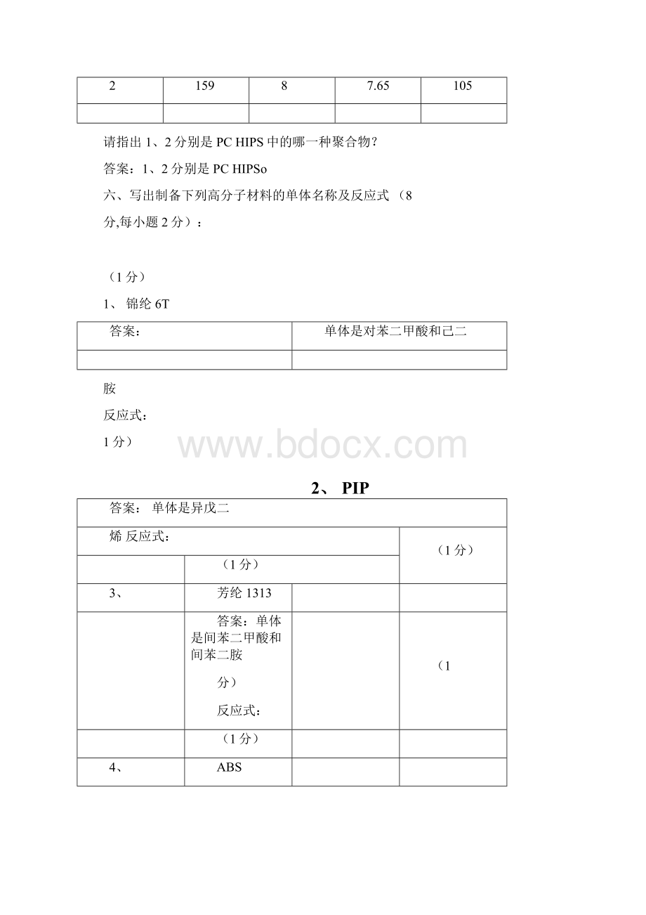 高分子材料试题及答案.docx_第3页