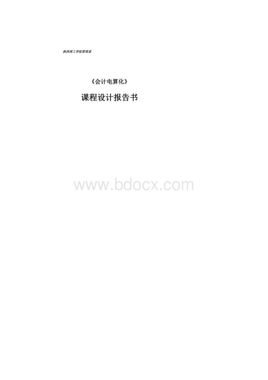 会计电算化课程设计.docx_第2页