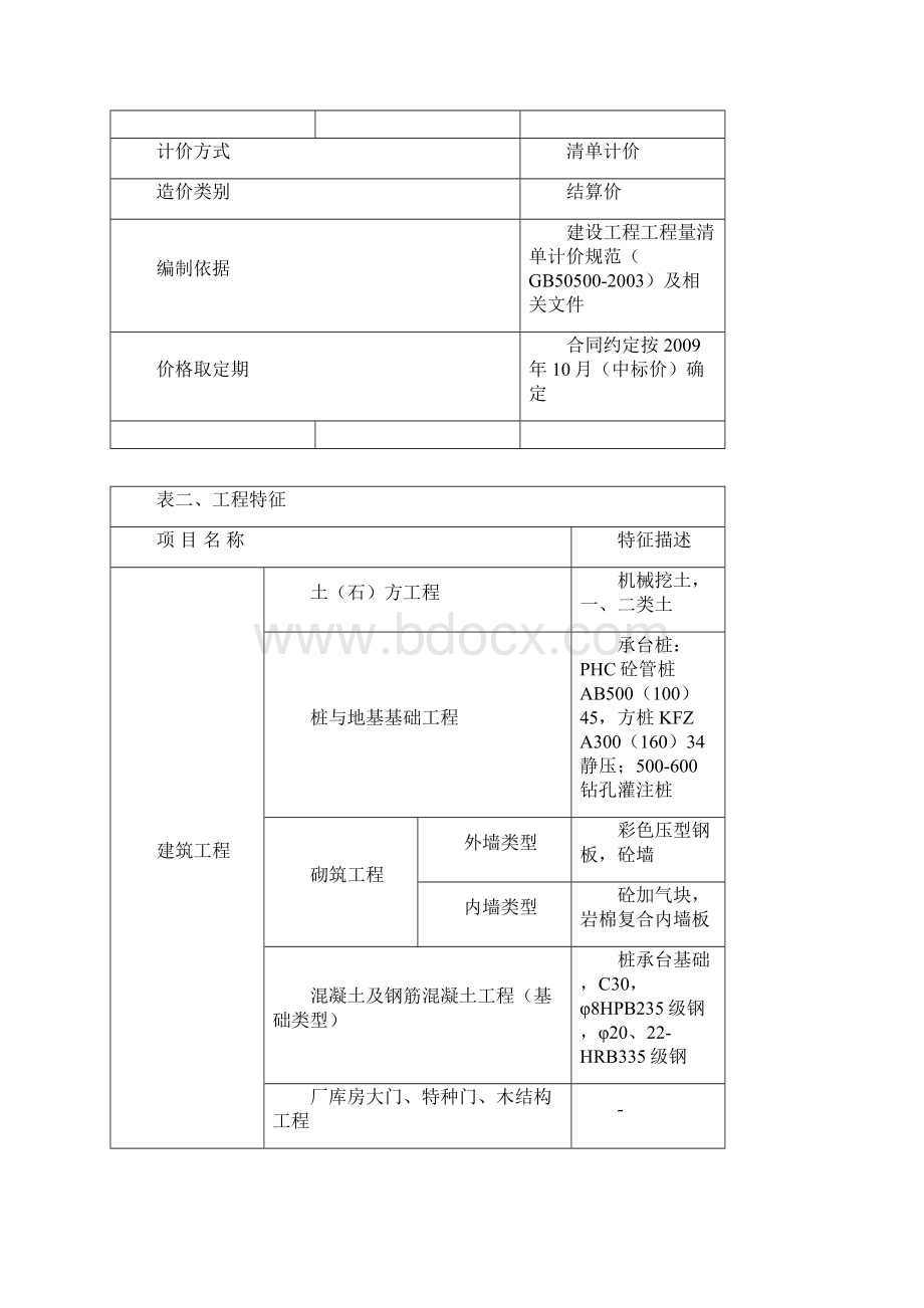 单层仓库工程造价指标分析Word格式文档下载.docx_第2页