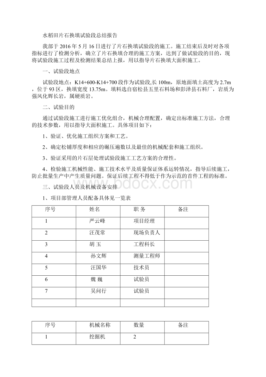 K0+000K0+370段片石换填试验段总结Word文档格式.docx_第2页