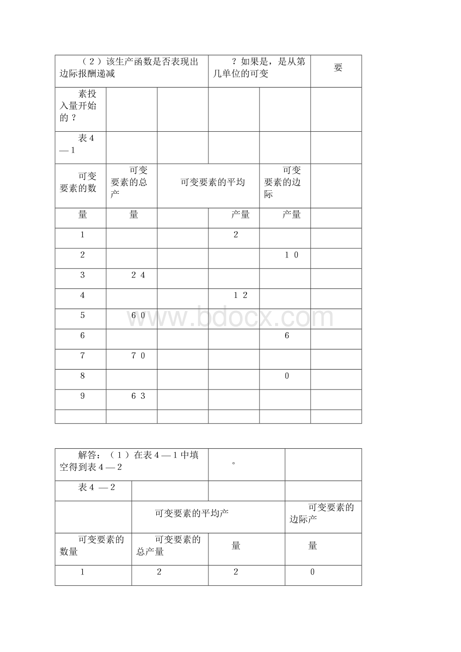 高鸿业微观经济学第七版课后答案18第四章生产函数.docx_第2页