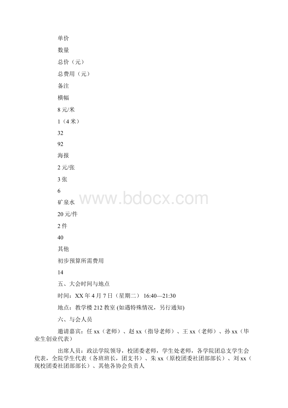 社团换届选举演讲大会策划书与社团文化展活动策划书汇编.docx_第2页