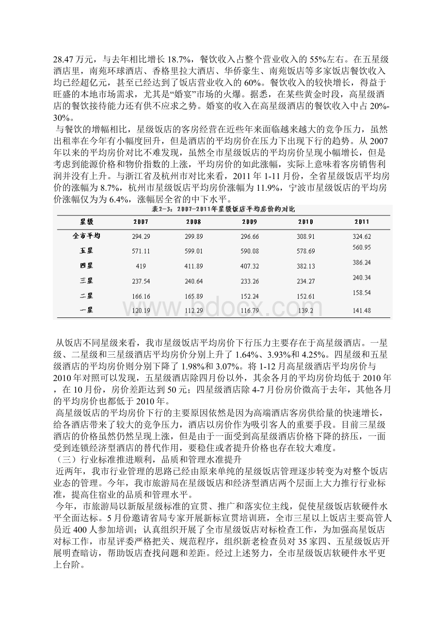 宁波旅游饭店业运行和发展详解文档格式.docx_第3页