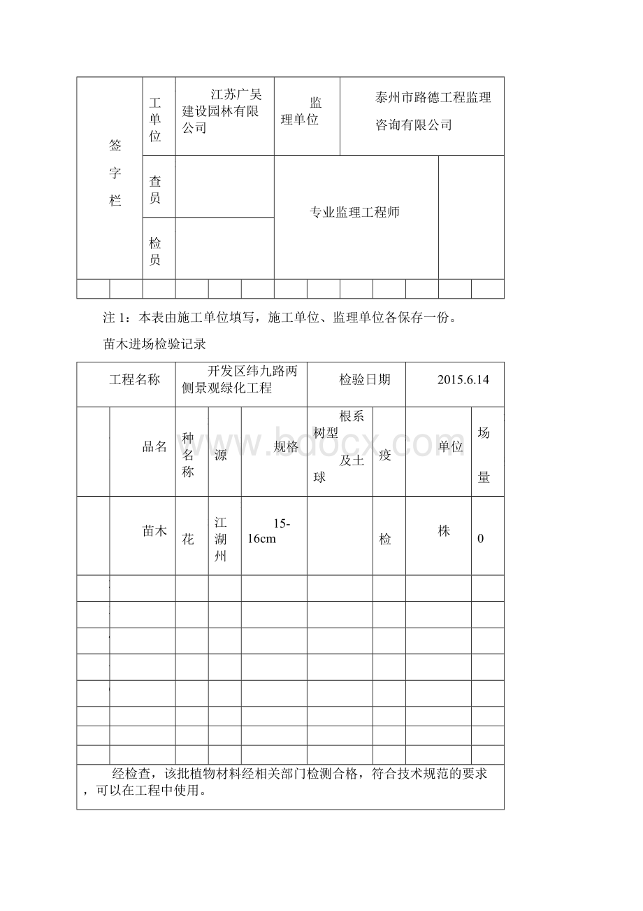 苗木进场检验记录.docx_第3页