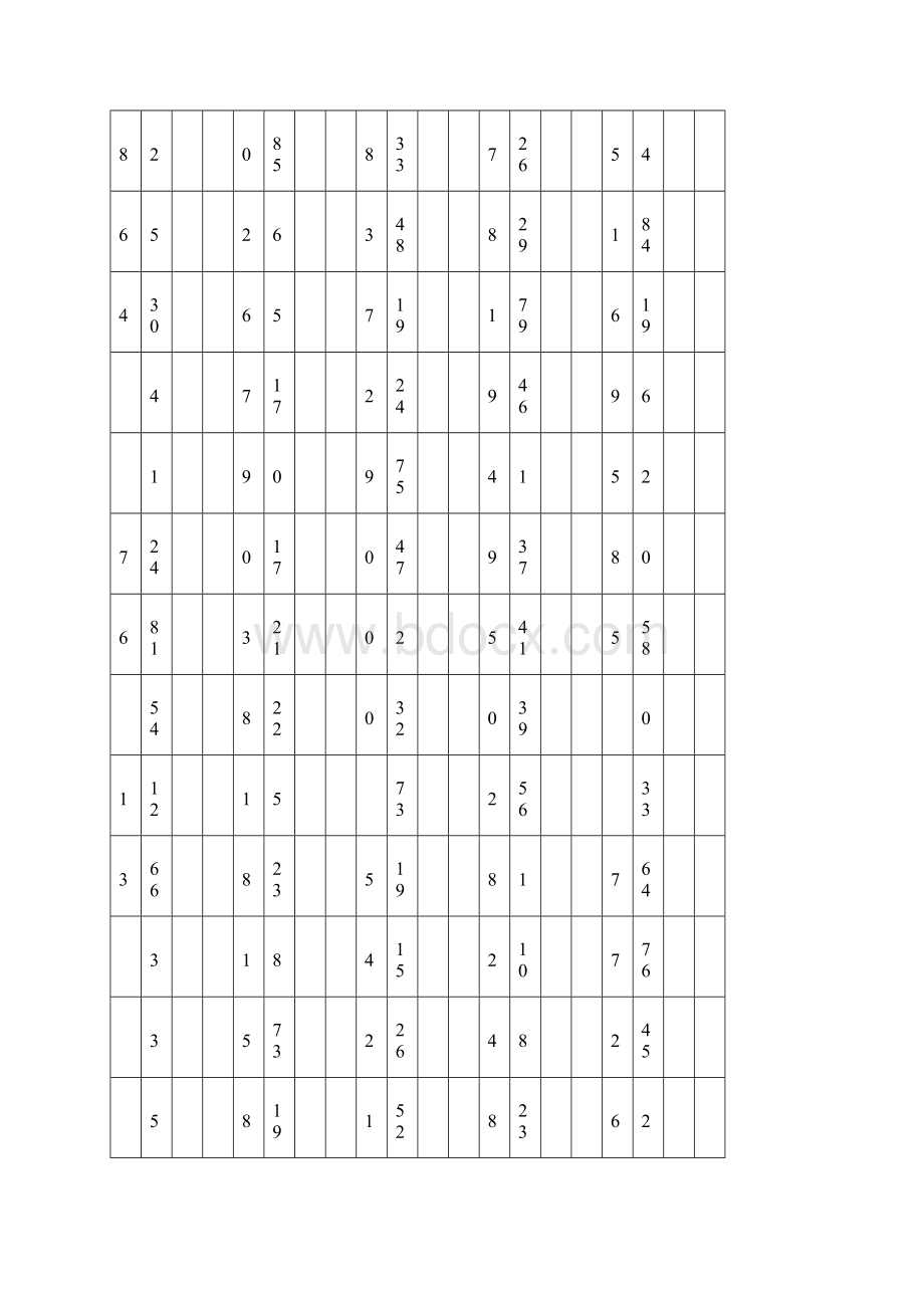 100道 100以内的加减法口算练习题教程文件.docx_第3页