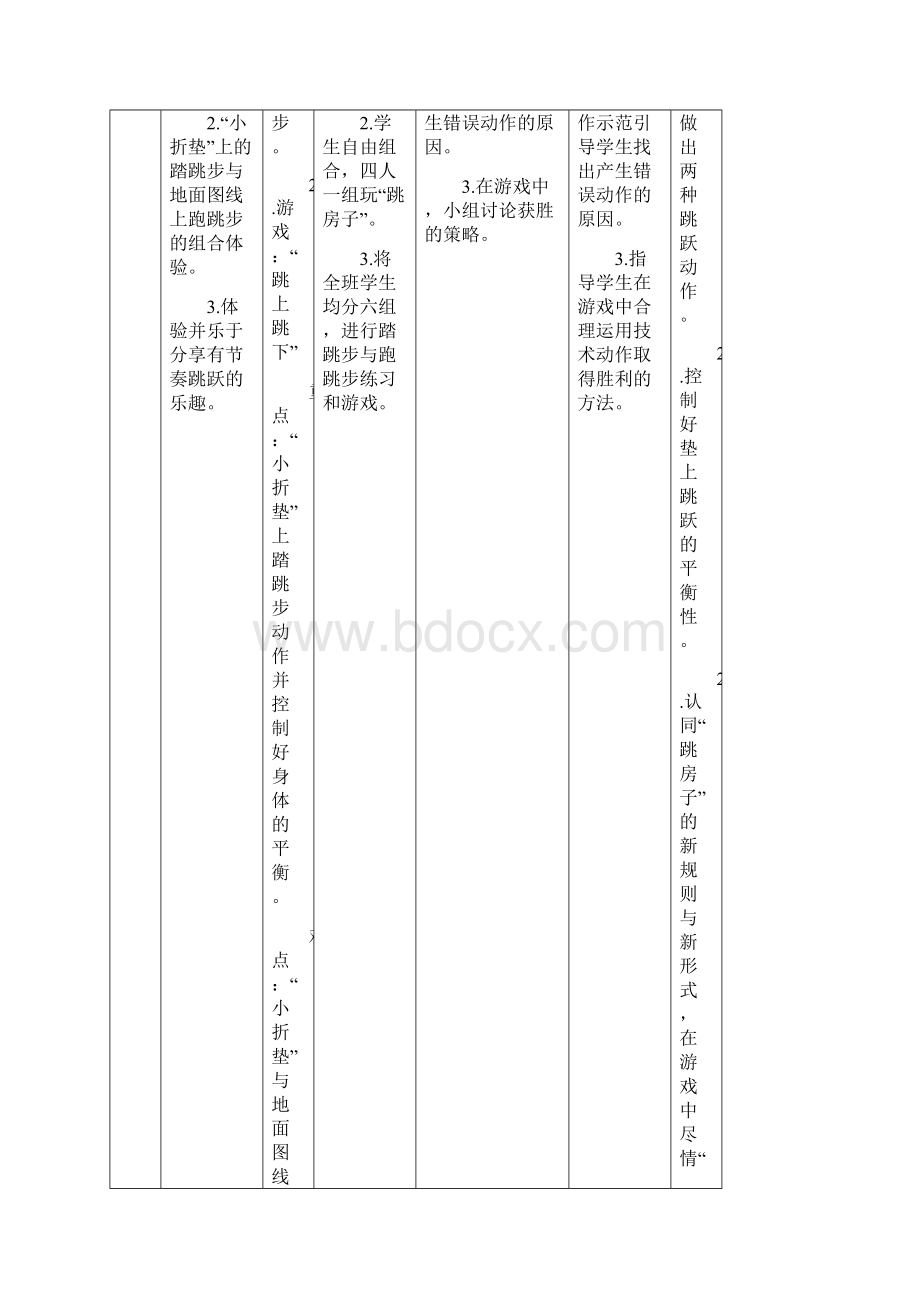 小学体育与健康课程单元教学计划单元教学.docx_第3页