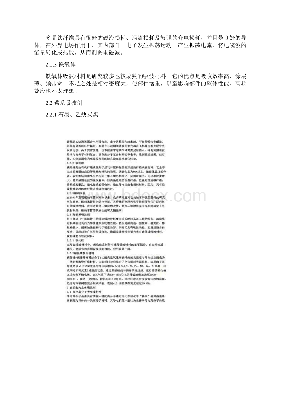 吸波材料现状和应用整理超经典.docx_第2页