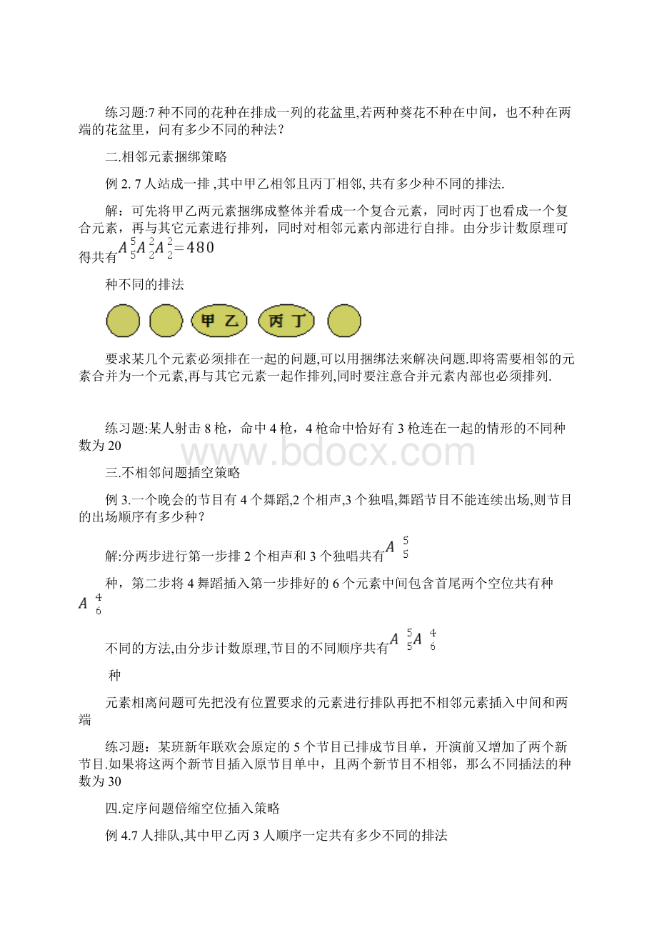 超全排列组合二十种经典解法说课材料.docx_第3页