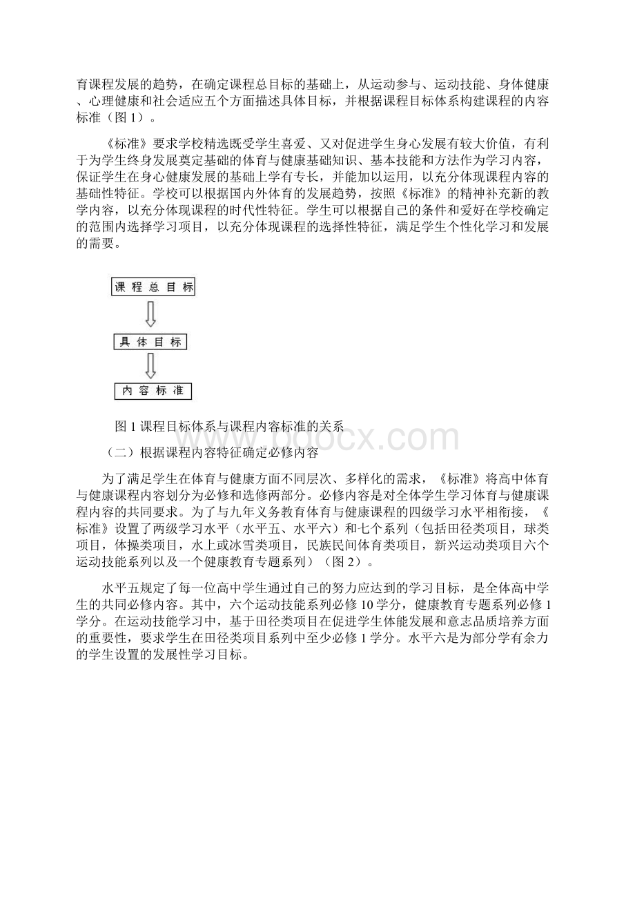 高中体育新课程标准Word文档格式.docx_第3页