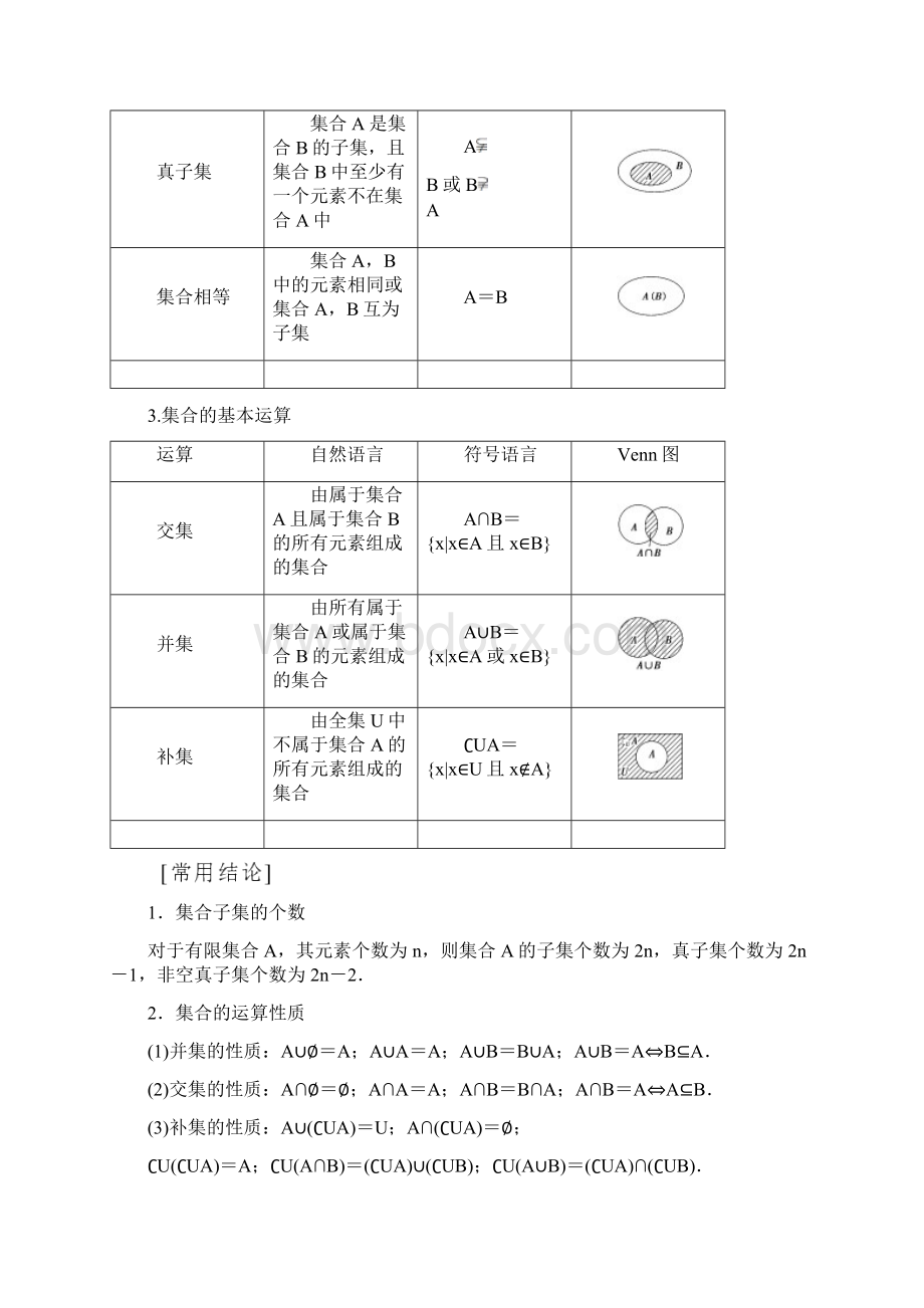 版新高考数学一轮教师用书第1章 第1节 集合Word格式文档下载.docx_第3页