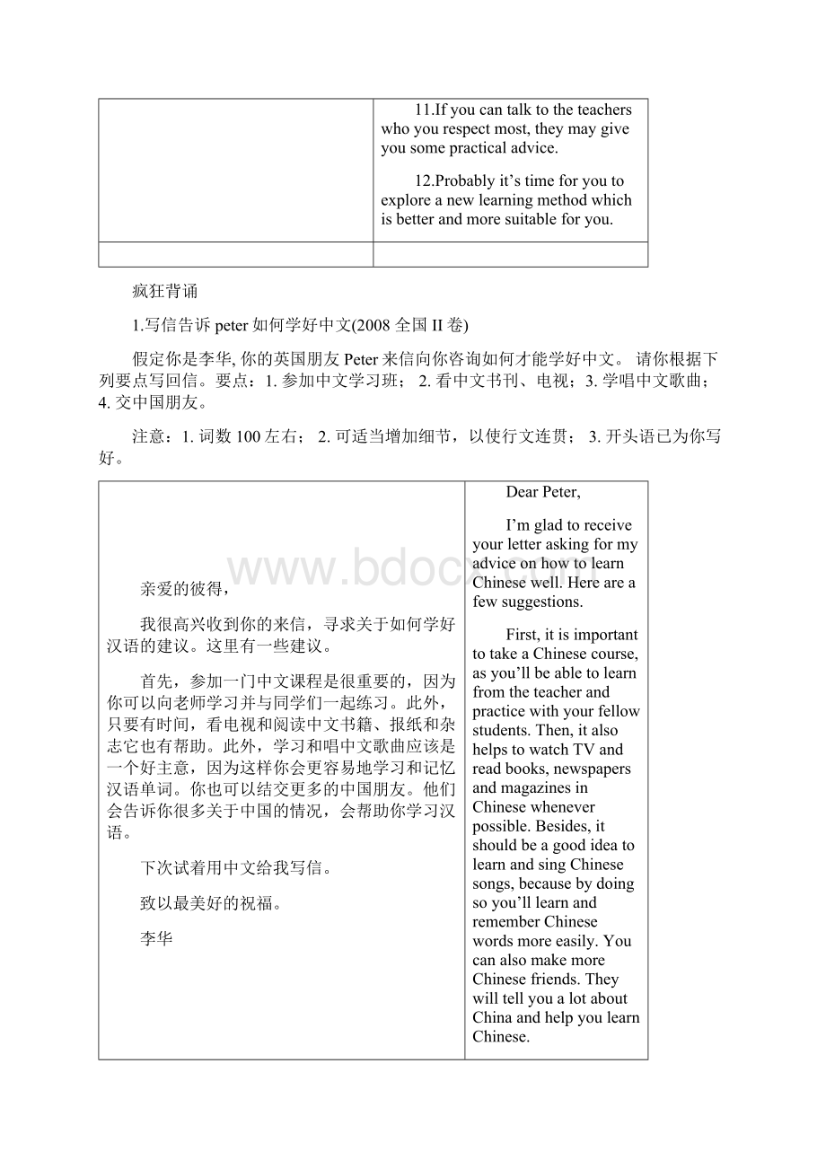 高中英语作文大全好词好句好篇建议信完整版Word文档格式.docx_第3页