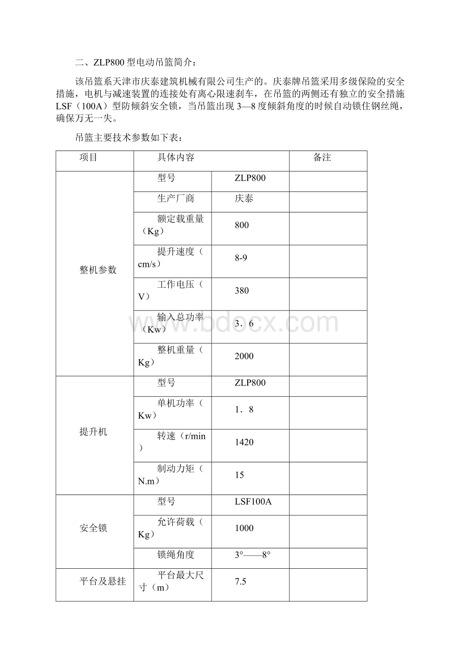 幕墙吊篮施工方案12.docx_第2页